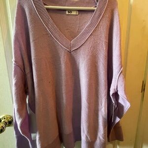 Purple Sweater